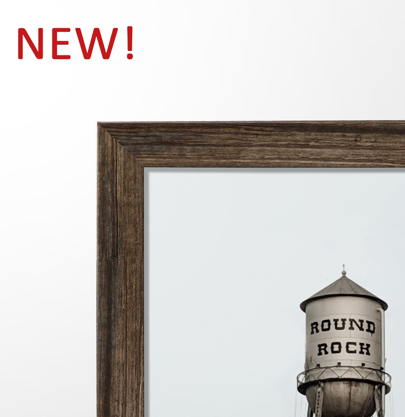New wooden frame is available!