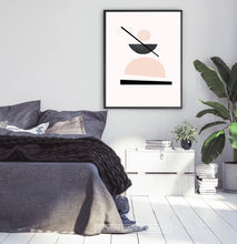 Load image into Gallery viewer, Desert Color Geometric Neutral Art Print
