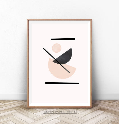 Minimalist Modern Wall Art, Contemporary Minimal Print