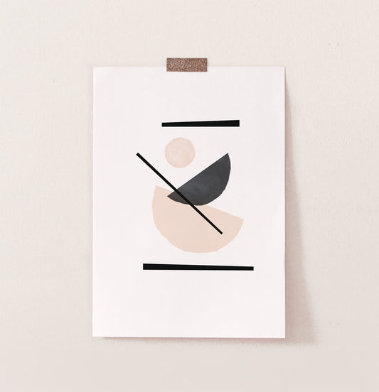 Minimalist Modern Wall Art, Contemporary Minimal Print