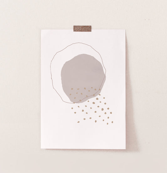 Modern Mid Century Art, Minimal Boho Decor