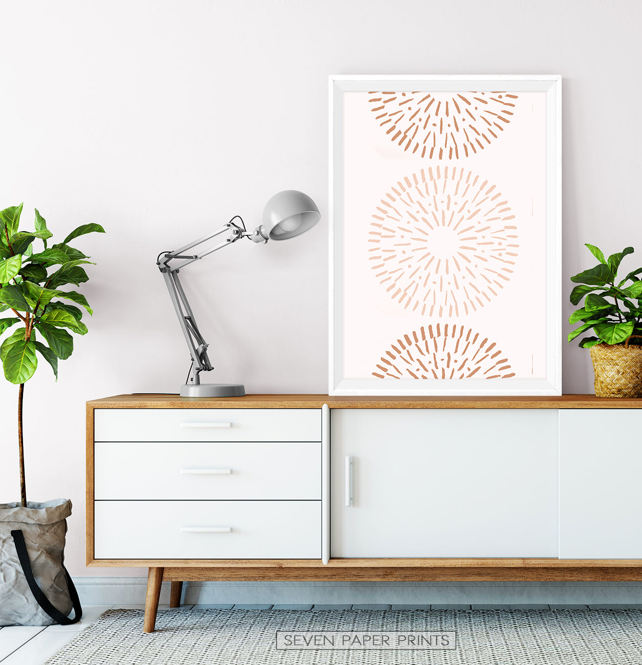 Radial Art for Living Room