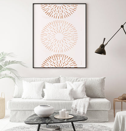 Under Sofa Single Geometric Poster