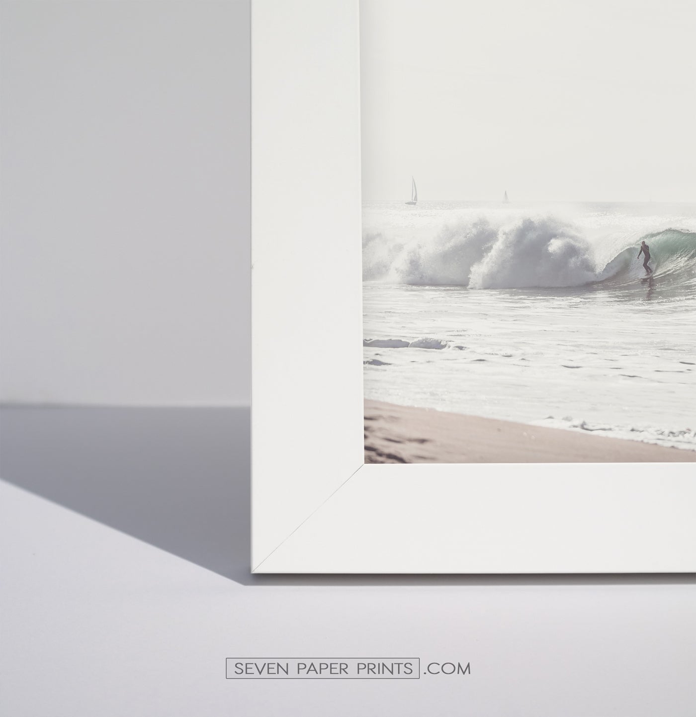 Beige Coastal Gallery Wall | Framed