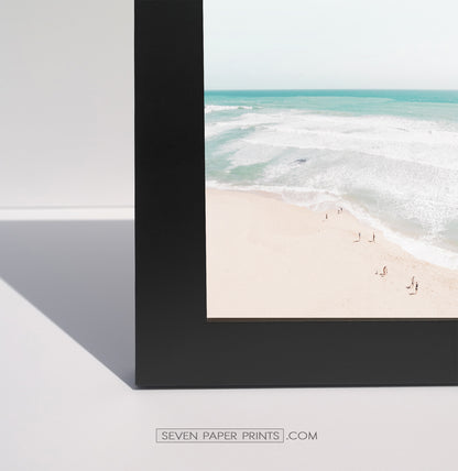 Beige Coastal Gallery Wall | Framed