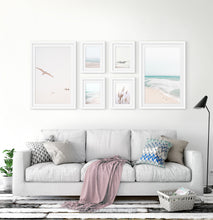 Load image into Gallery viewer, Beige Coastal Gallery Wall | Framed
