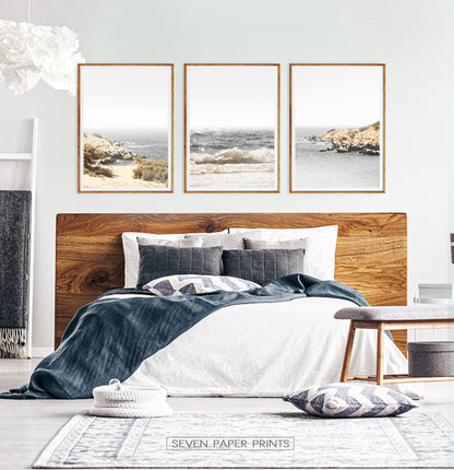 Beach Sunshine Set of 3 Wall Prints
