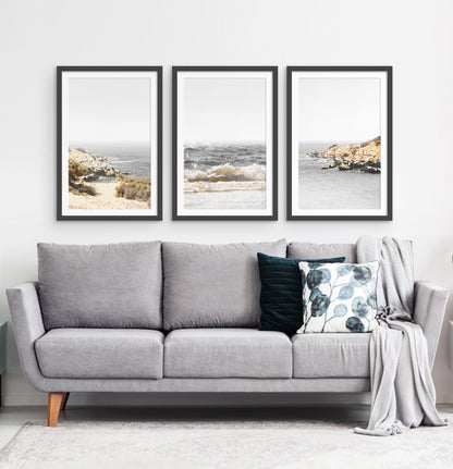 Beach Sunshine Set of 3 Wall Prints
