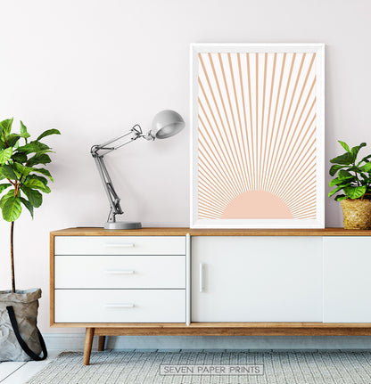 Sun Art in Watercolor