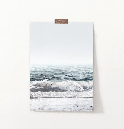 Crystal Ocean Waves Print