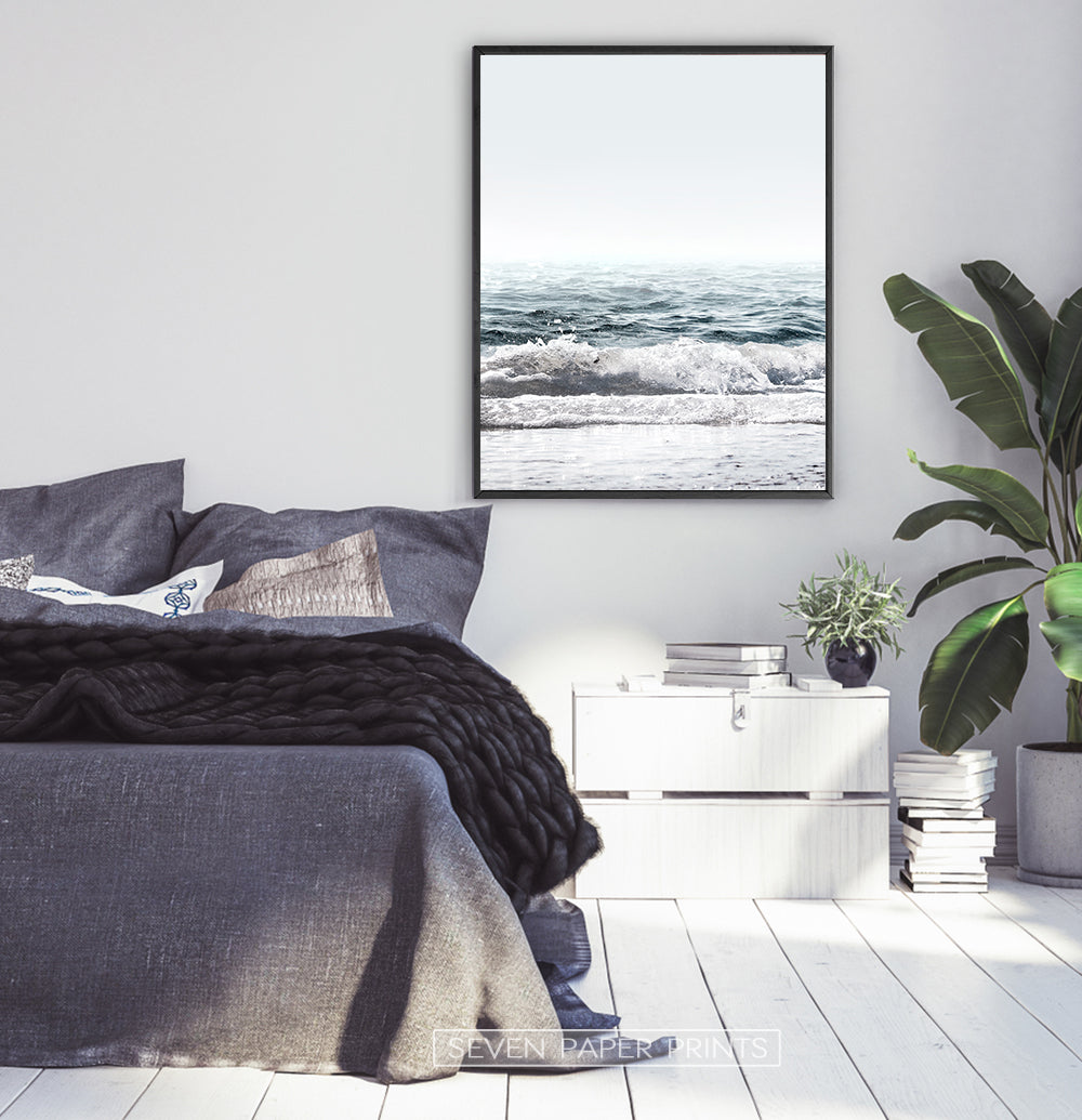 Crystal Ocean Waves Print