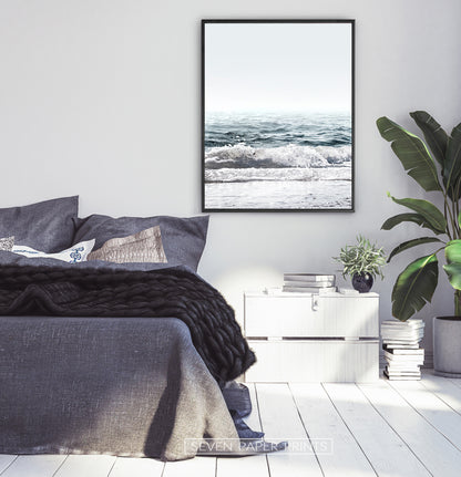 Crystal Ocean Waves Print