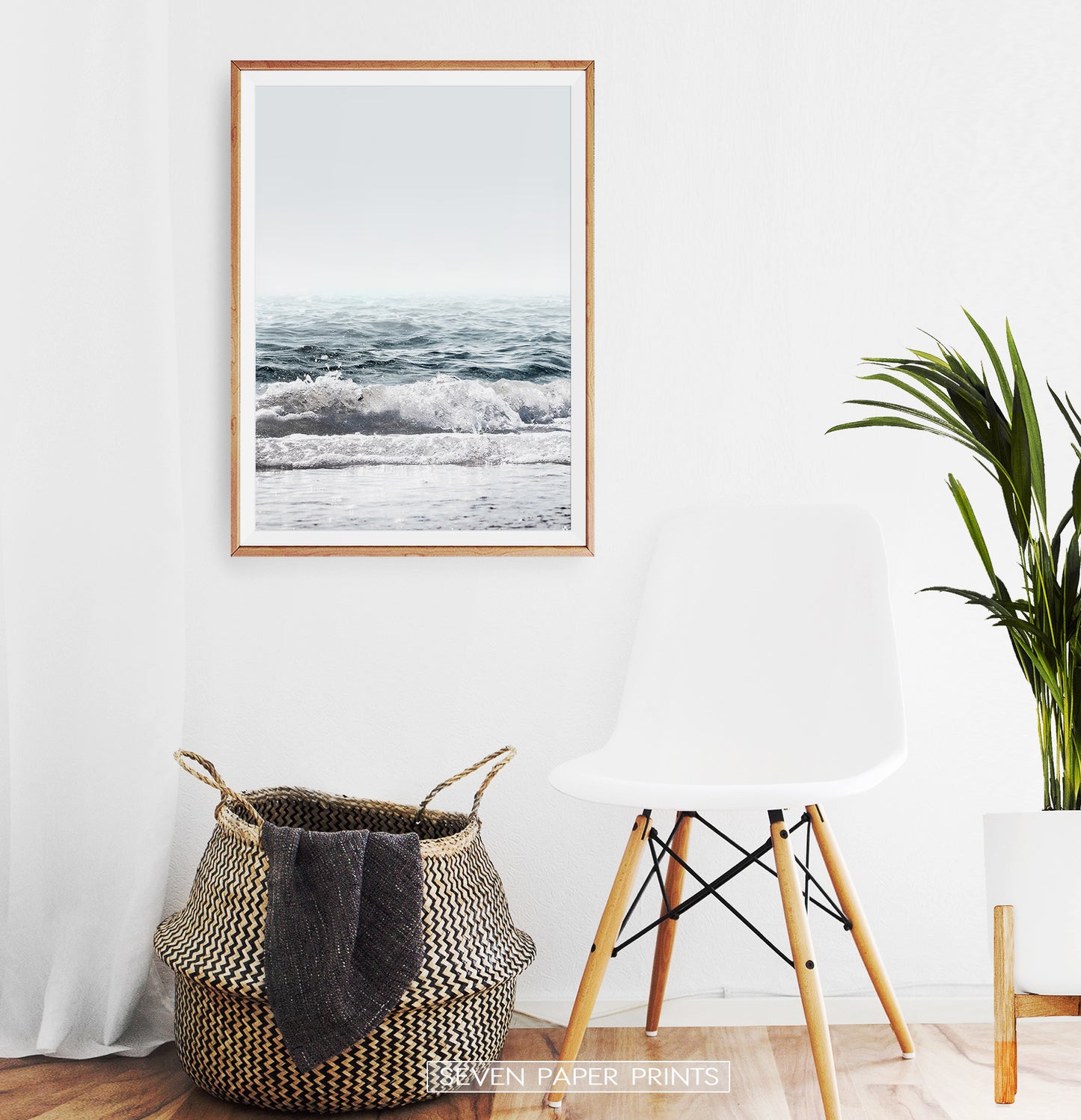 Crystal Ocean Waves Print
