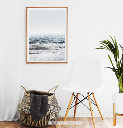 Crystal Ocean Waves Print