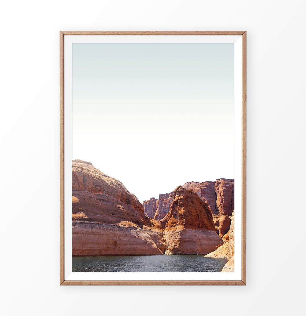 Lake Powell scenery, Lake Powell print