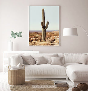 Saguaro National Park Cactus Print