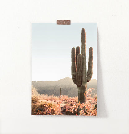 Giant Saguaro Cactus Wall Art