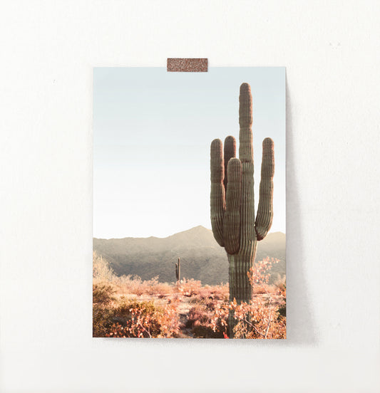 Giant Saguaro Cactus Wall Art