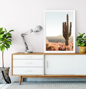 Giant Saguaro Cactus Wall Art