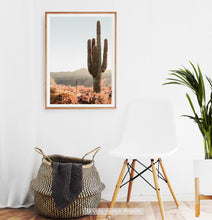 Load image into Gallery viewer, Giant Saguaro Cactus Wall Art

