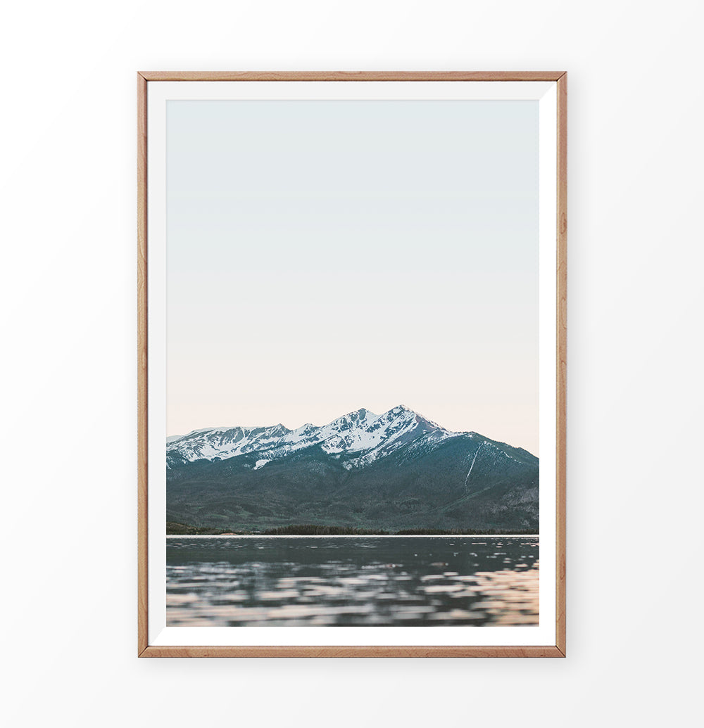 Pikes Peak Wall Art, Pikes Peak lake Colorado