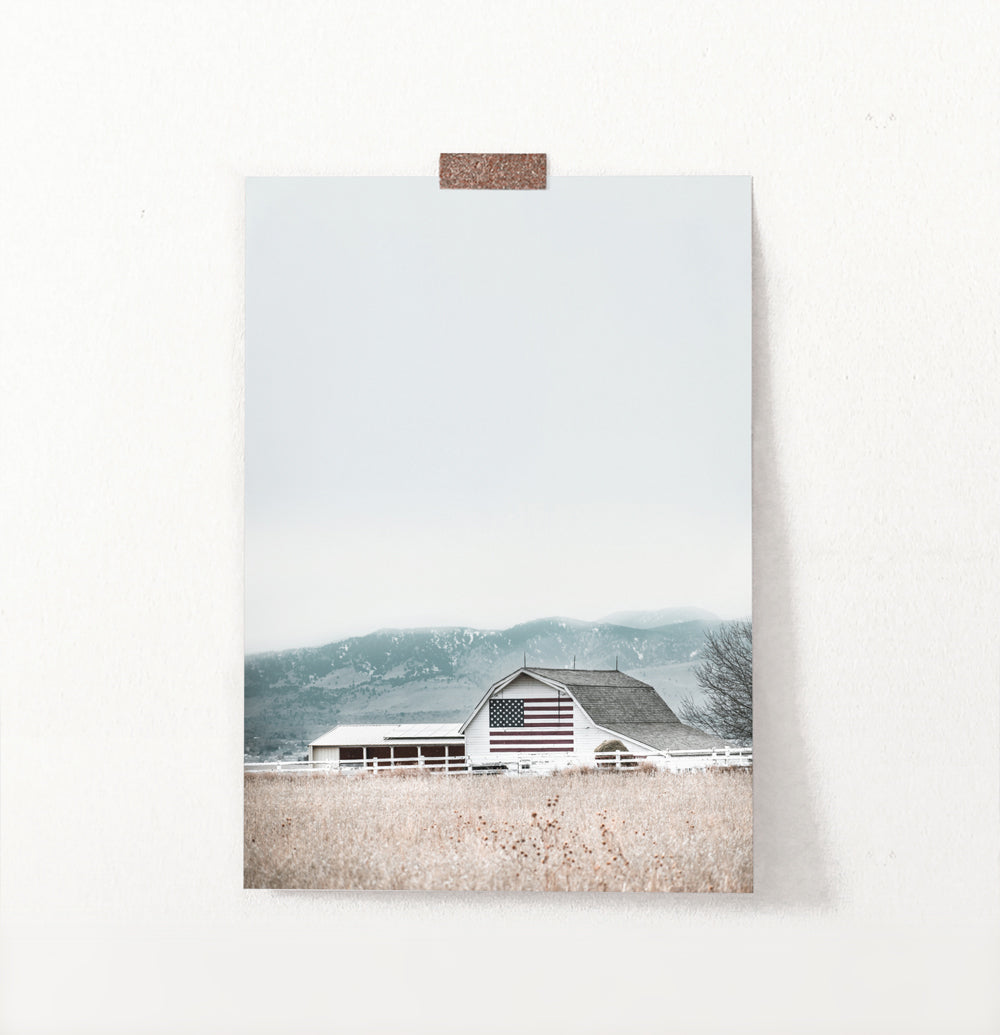 Old Wooden Barn Picture