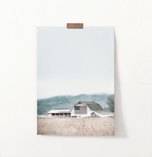 Old Wooden Barn Picture