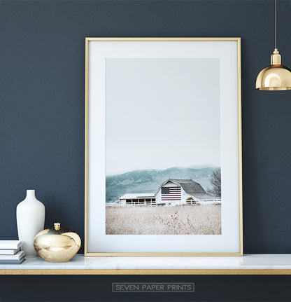 Old Wooden Barn Picture