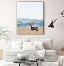 Load image into Gallery viewer, Brown Deer Nature Wall Art
