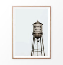 Load image into Gallery viewer, Round Rock Water Tower Print
