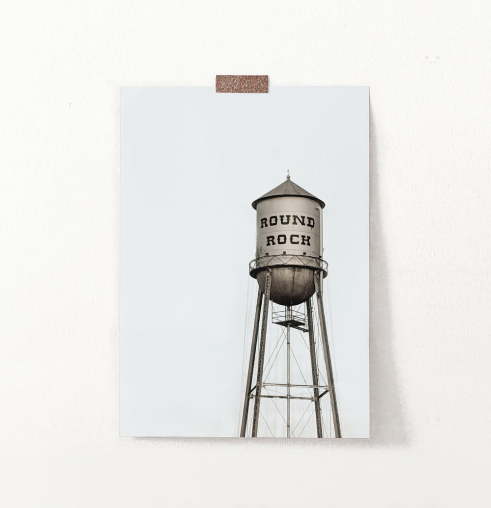 Round Rock Water Tower Photo