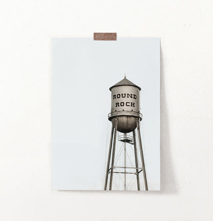 Round Rock Water Tower Photo