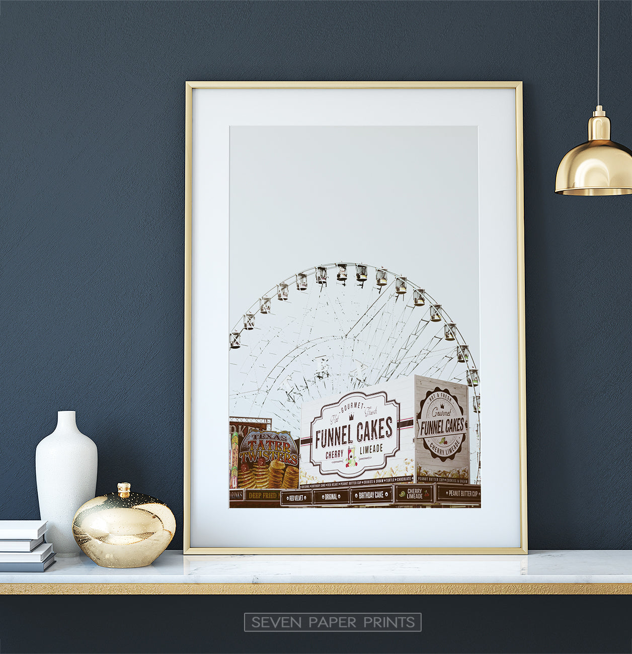 Texas Star Ferris Wheel Wall Art
