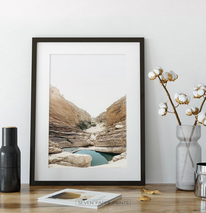 Canyon with Lake Wall Art