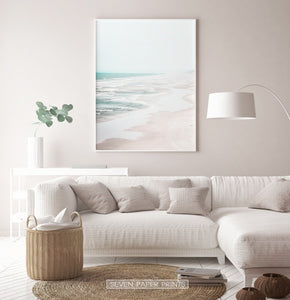 Large Living Room Coastal Style Print