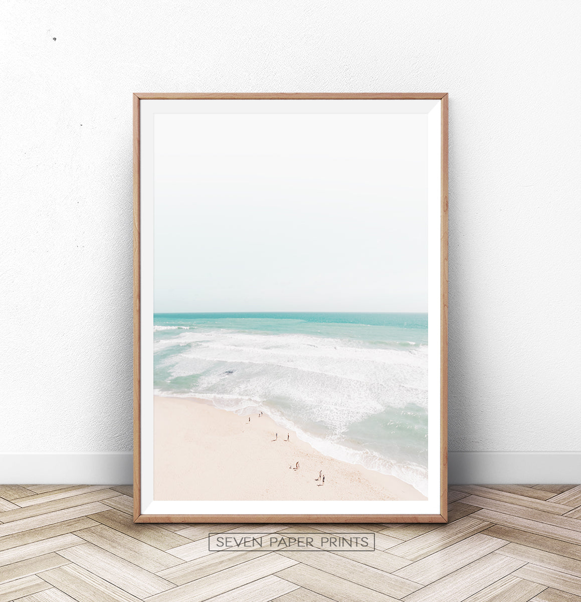 Large Beach View Wall Art