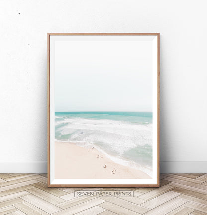 Large Beach View Wall Art
