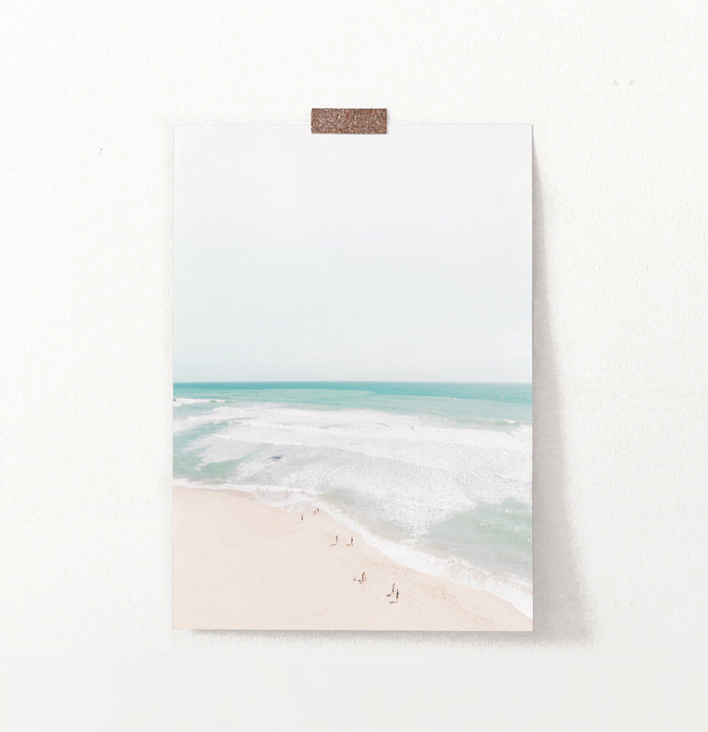 Large Beach View Wall Art