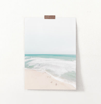 Large Beach View Wall Art