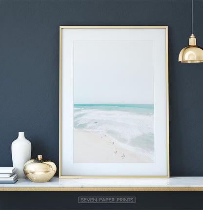 Large Beach View Wall Art