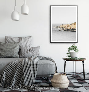 Retro Beach Photo Poster for Living Room Decoration