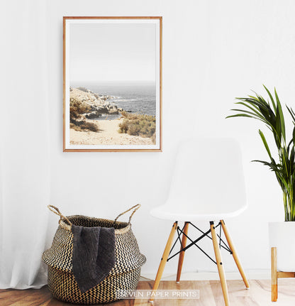 California Beach Ocean Landscape Wall Art