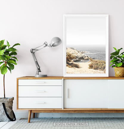 California Beach Ocean Landscape Wall Art