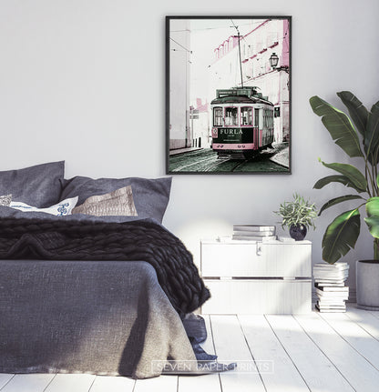 Pink Furla Tram Poster