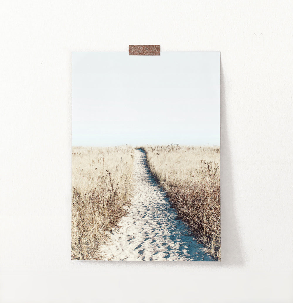 Sandy Beach Path Wall Art