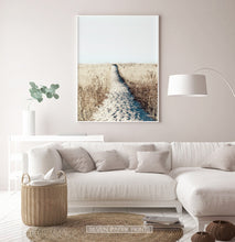Load image into Gallery viewer, Beige living room coastal wall decor idea
