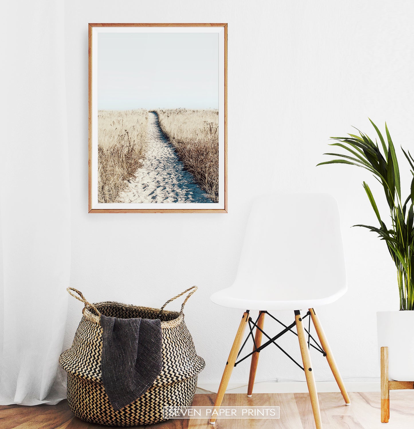 Sandy Beach Path Wall Art