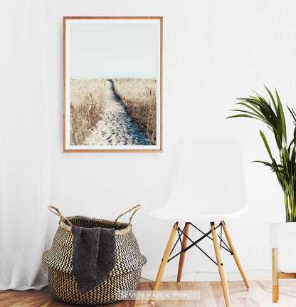 Sandy Beach Path Wall Art