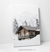 Load image into Gallery viewer, Wooden house canvas print
