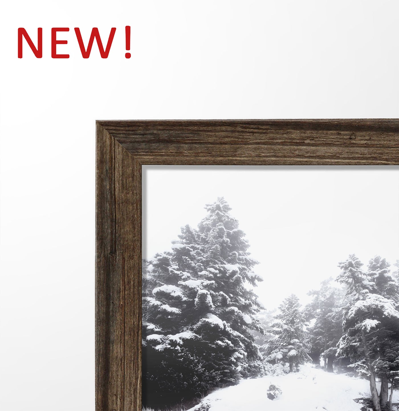 New wooden frame is available!